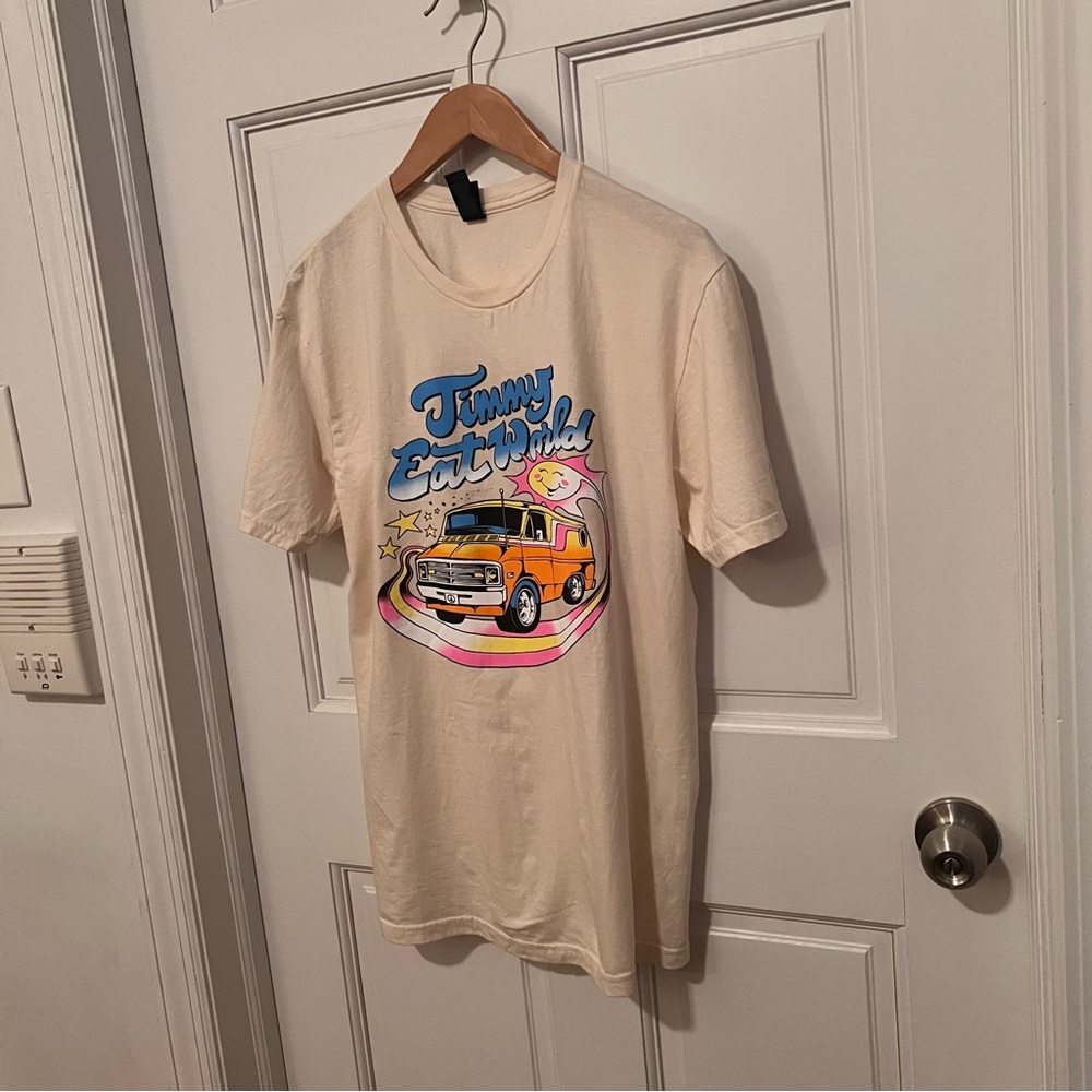 Jimmy Eat World Cream Graphic T-Shirt - Picture 3 of 9